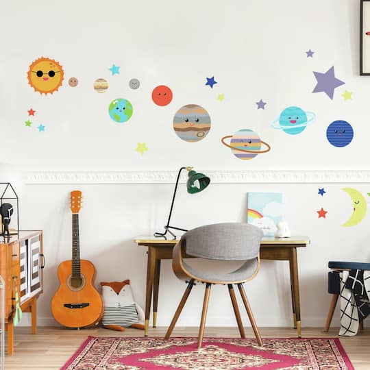RoomMates Planet Peel & Stick Wall Decals